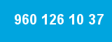 960 126 10 37 960 126 10 37